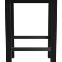 Abbildung halbhoher Tisch Dunia Rückansicht