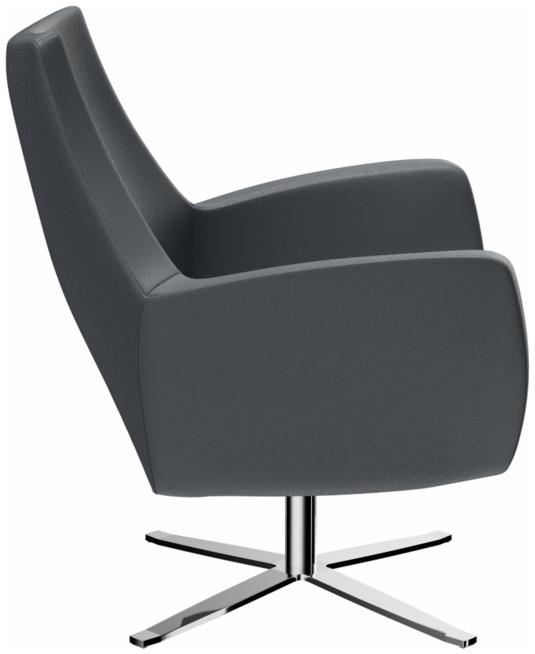 Abbildung fauteuil Deron Seitenansicht