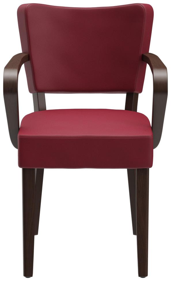 Abbildung Chaise à accoudoirs Damara Vorderansicht