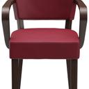 Abbildung Chaise à accoudoirs Damara Vorderansicht