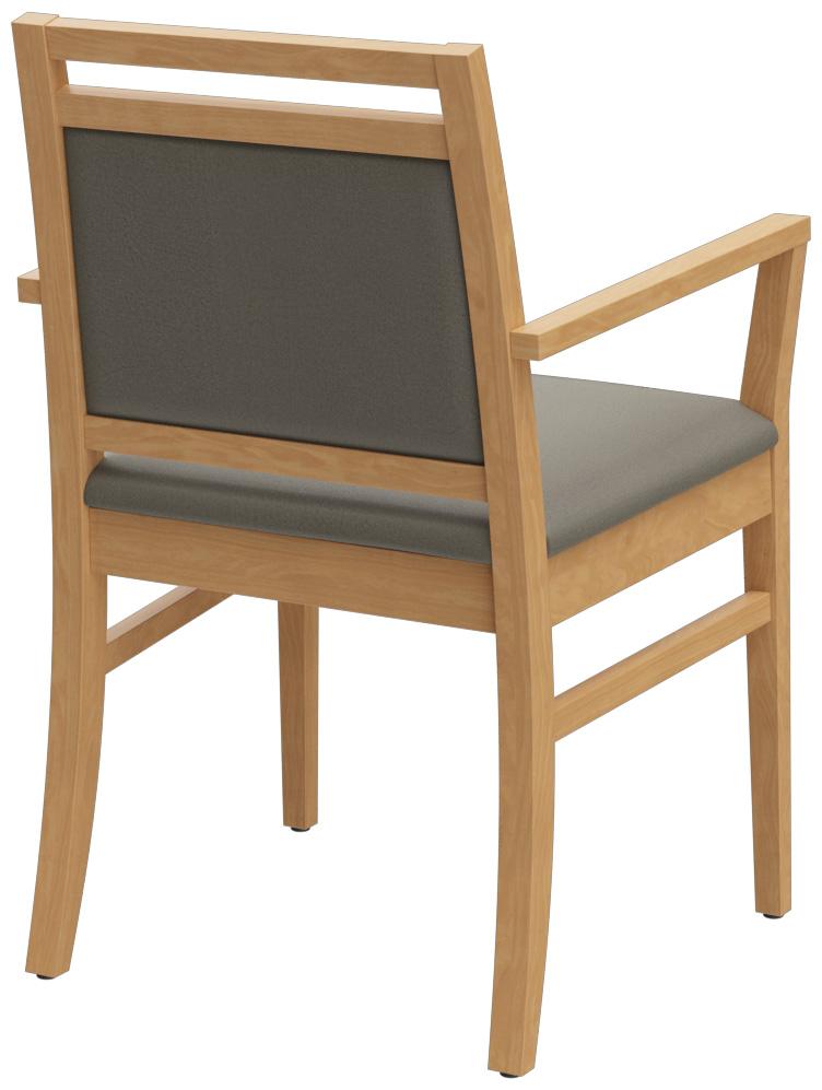 Abbildung Chaise à accoudoirs Liah Schrägansicht