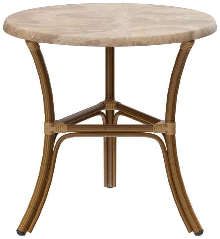 Abbildung Loungetisch Marysol Seitenansicht