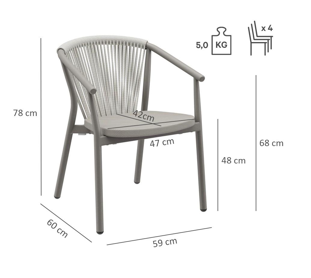Abbildung arm chair Zaki