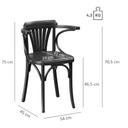 Abbildung Chaise à accoudoirs Greta