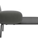 Abbildung Right-hand chaise longue Liberty Rückansicht