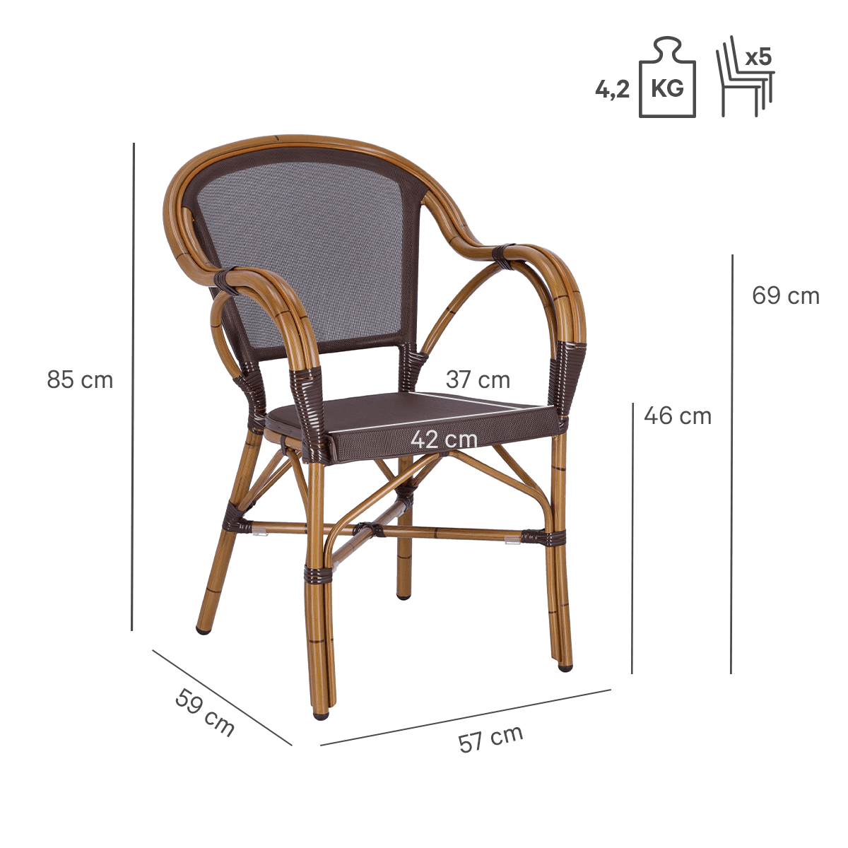 Abbildung Fauteuil Malou