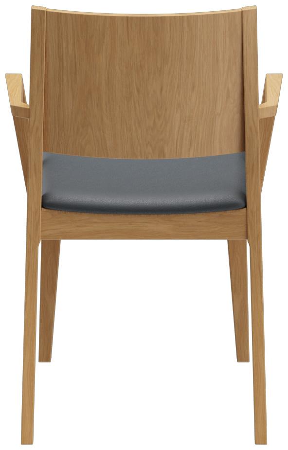 Abbildung Armlehnstuhl Quin Rückansicht