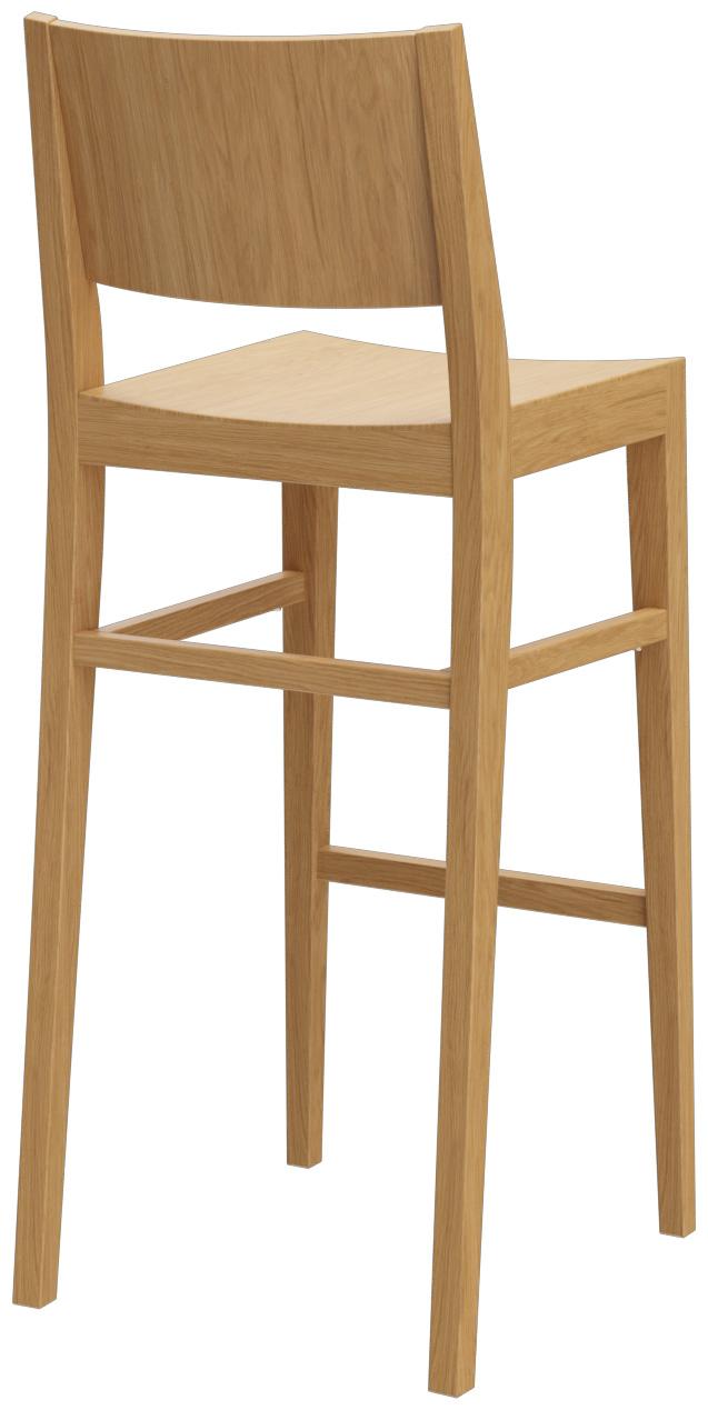 Abbildung Tabouret de bar Quin Schrägansicht