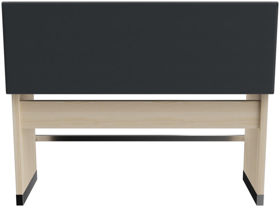 Abbildung Single/base element 150 cm H-Line Rückansicht