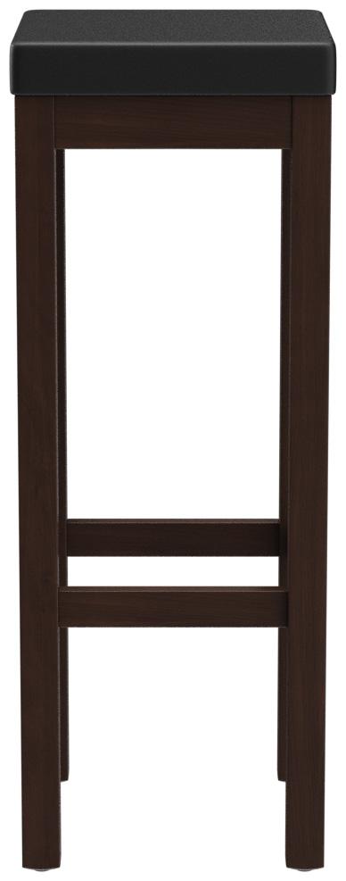 Abbildung bar stool Delu Rückansicht