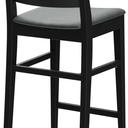 Abbildung halbhoher Hocker Quin Schrägansicht