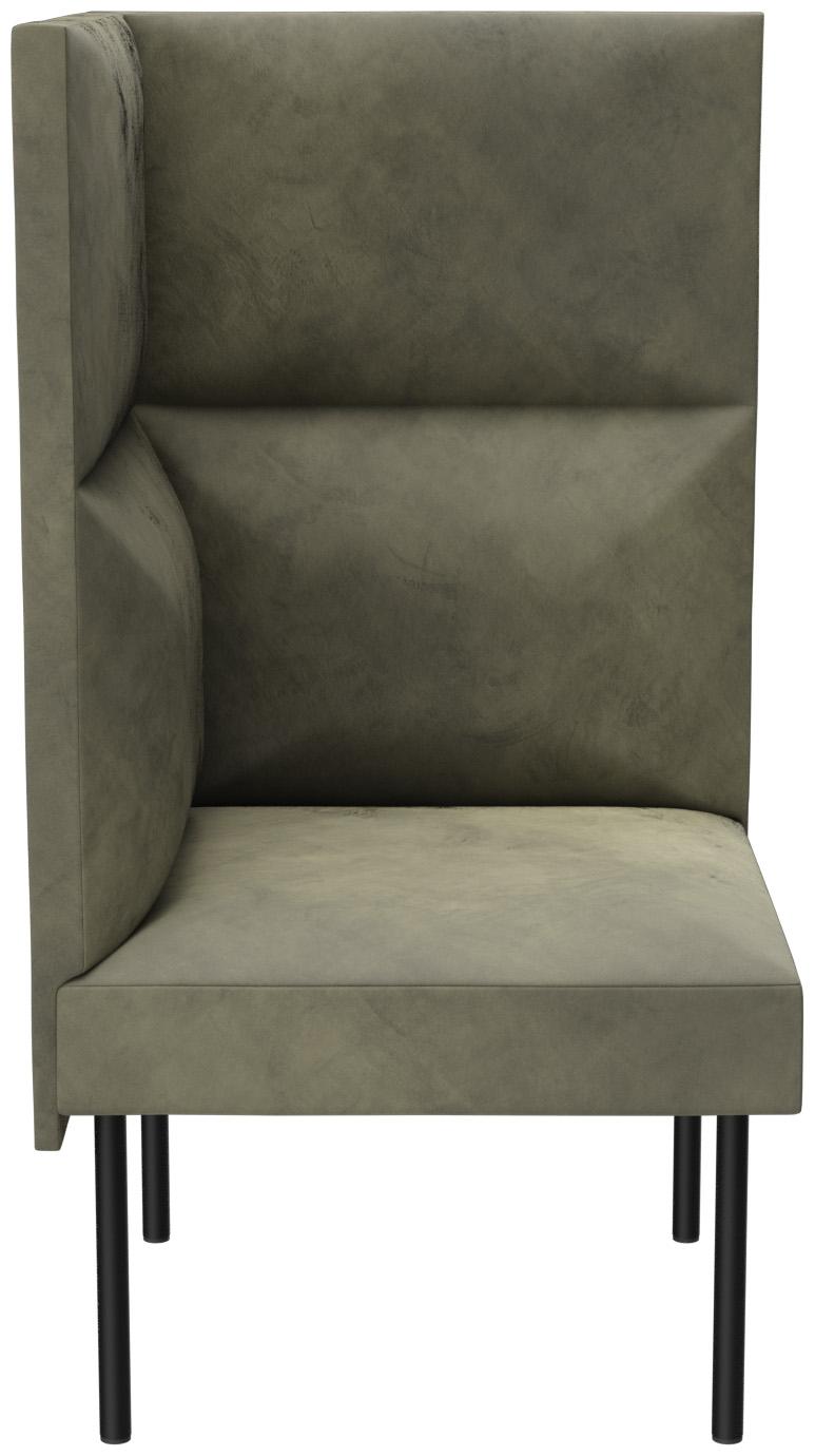 Abbildung Eck-/Abschlusselement rechts Tuya B Seitenansicht