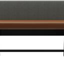 Abbildung Single/base element 150 cm H-Line Vorderansicht