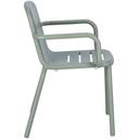 Abbildung Chaise à accoudoirs Hivo Seitenansicht