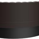 Abbildung Zwischenelement rund Felipa Schrägansicht