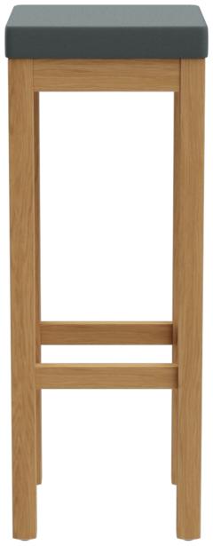 Abbildung bar stool Delu Rückansicht