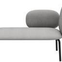 Abbildung Chaise longue rechts Liberty Vorderansicht