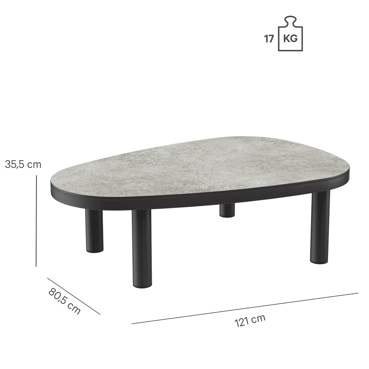 Abbildung table basse Sivonda T