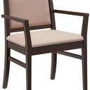 Abbildung Chaise à accoudoirs Liah Schrägansicht