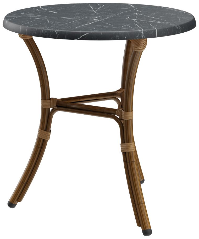 Abbildung Table à manger Marysol Rückansicht