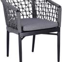 Abbildung Chaise à accoudoirs Penka Schrägansicht