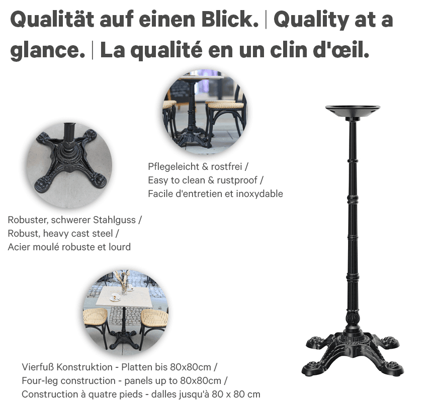Abbildung Table haute Venera