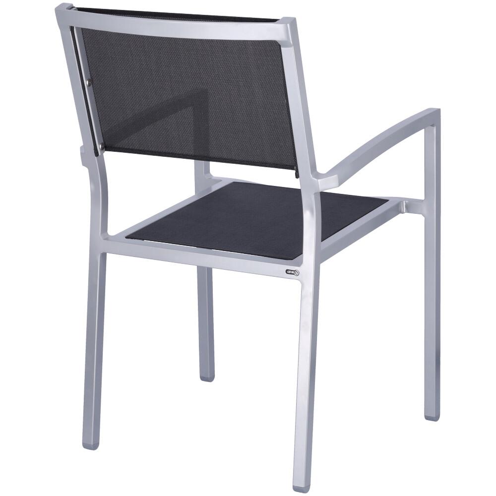 Abbildung Chaise à accoudoirs Tom Schrägansicht