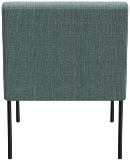 Abbildung Einzelelement 65 cm Solvia Rückansicht