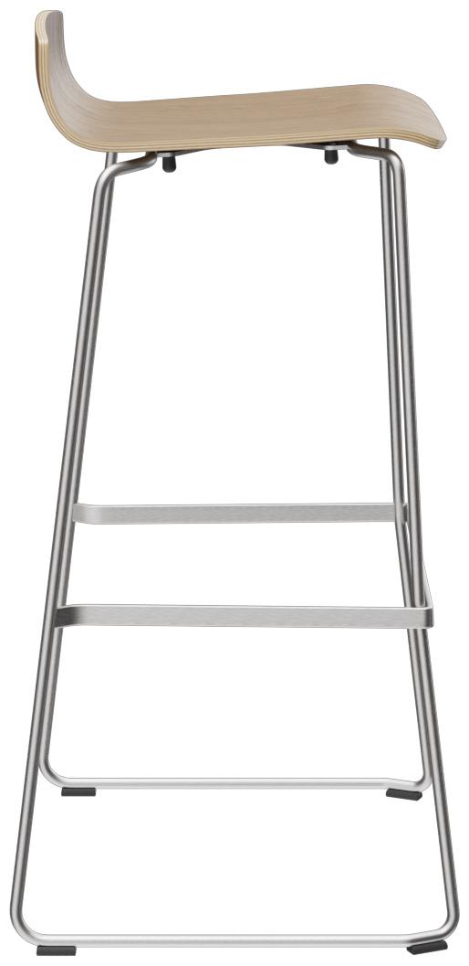 Abbildung bar stool Yoko Seitenansicht