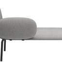 Abbildung Chaise longue rechts Liberty Rückansicht