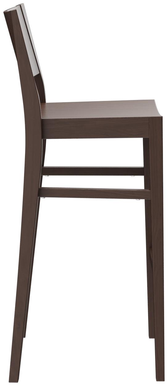 Abbildung Barhocker Quin Seitenansicht