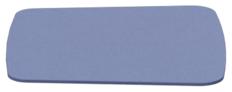Abbildung Seat cushion Felt pad Seitenansicht