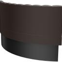 Abbildung Abschlusselement links rund Felipa Seitenansicht