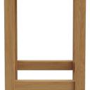 Abbildung halbhoher Hocker Delu Vorderansicht