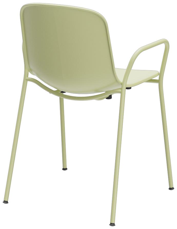 Abbildung Chaise à accoudoirs Elias Schrägansicht