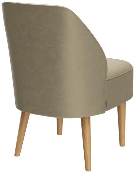 Abbildung fauteuil hauteur de table à manger Cliff Schrägansicht