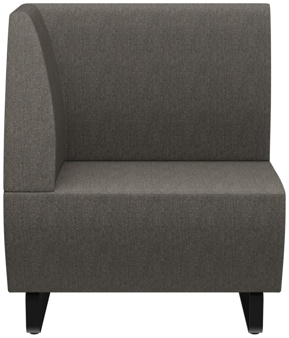 Abbildung Abschlusselement links D-Line Vorderansicht