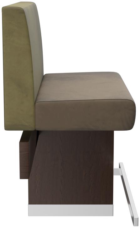 Abbildung Extension/End element 100 cm H-Line Seitenansicht