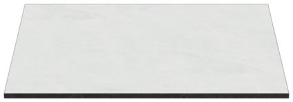 Abbildung Tischplatte Compact Slim Rückansicht