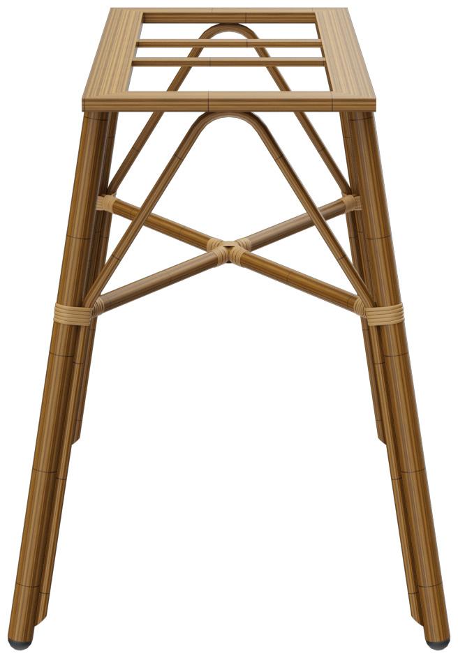 Abbildung Table à manger Marysol Seitenansicht