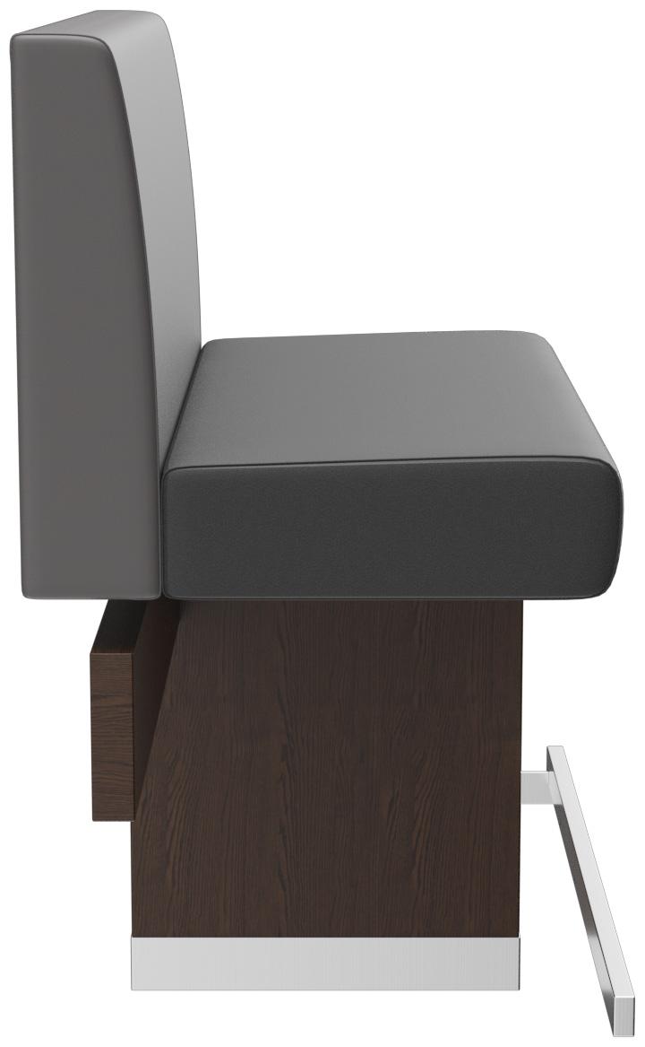 Abbildung Anbau-/Abschlusselement 100 cm H-Line Seitenansicht