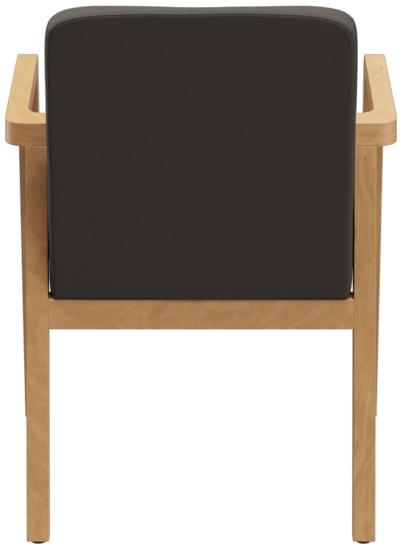 Abbildung Armlehnstuhl Tila Rückansicht
