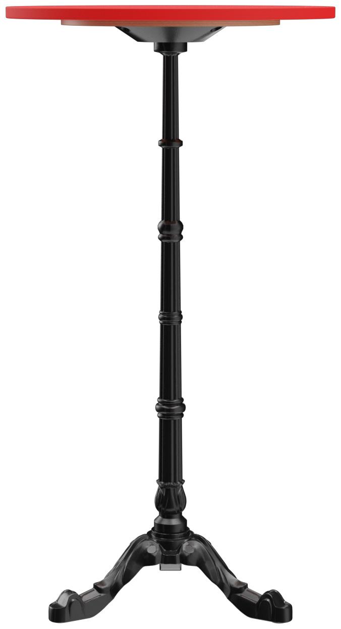 Abbildung Stehtisch Verma Rückansicht