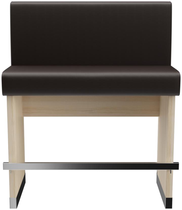 Abbildung Single/base element 100 cm H-Line Vorderansicht