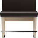 Abbildung Single/base element 100 cm H-Line Vorderansicht