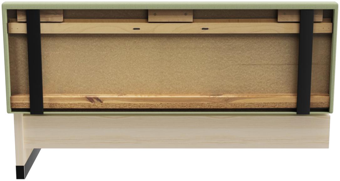 Abbildung Extension/end element 150 cm H-Line Rückansicht