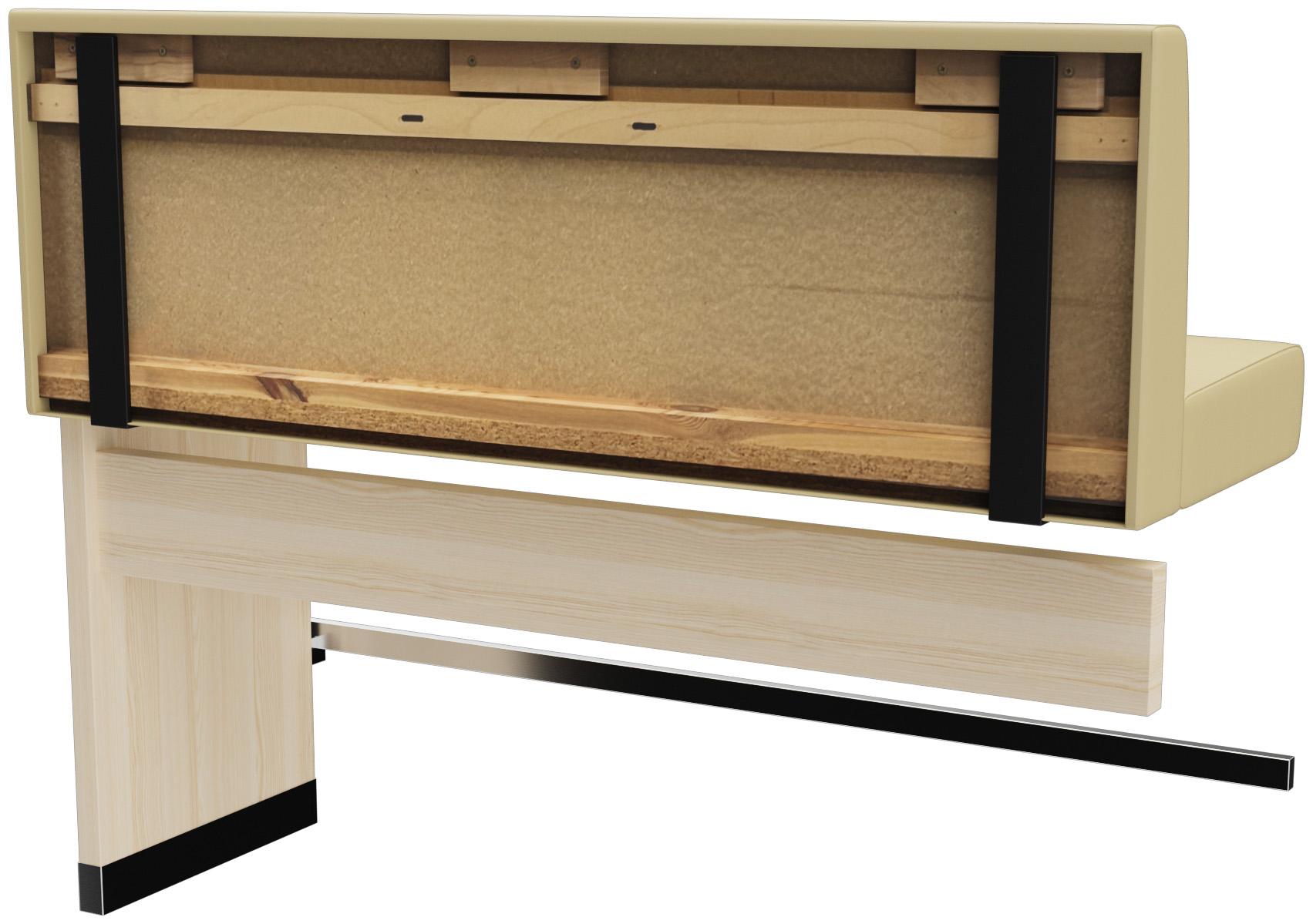 Abbildung Anbau-/Abschlusselement 150 cm H-Line Schrägansicht