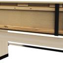 Abbildung Anbau-/Abschlusselement 150 cm H-Line Schrägansicht