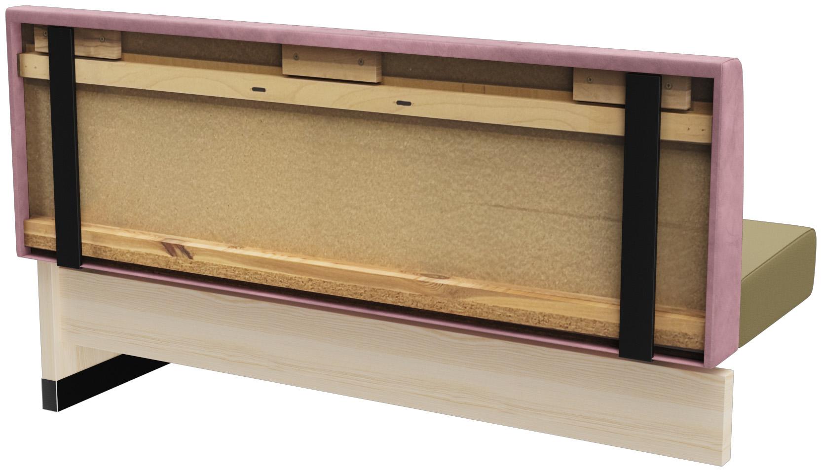 Abbildung Anbau-/Abschlusselement 150 cm H-Line Schrägansicht