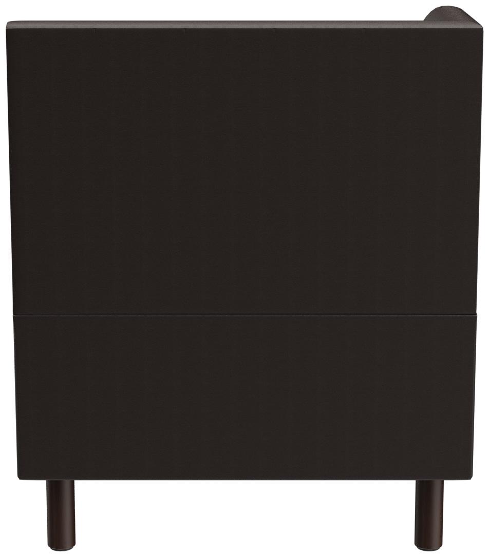 Abbildung Abschlusselement links D-Line Rückansicht